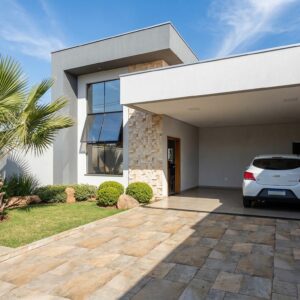 Casa Prisma - Projeto Casa térrea 154,98m² com 3 Quartos e Área Gourmet (cópia)